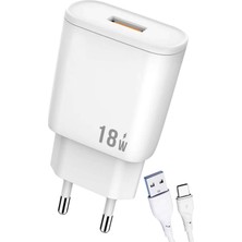 iPhone 16 16E Plus Pro Max Şarj Aleti Type-C Set 18W SY-W20T