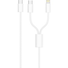 iPhone 15 16 15 Pro Max 15 16 Plus Şarj Kablosu 5A Hızlı Şarj 2in1 SZ-CL15