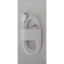 Samsung Çift Taraflı Type C Beyaz Kablo GH39-02115A