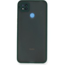 Xiaomi Redmi 9c Kılıf Montreal Silikon Kapak - Yeşil