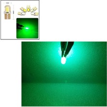 ( 5 x Adet ) 1 Set LED T10 Dipsiz Ampul 12V Sılıcon Canbus Smd LED Silika Green (Dipsiz Ampul Silikon LED Yeşil)