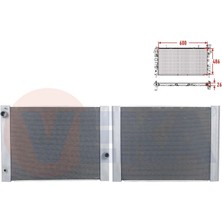 VEKA-16-1421B - Su Radyatoru Brazıng Bmw 5 Serısı (E60) 520İ - 525İ - 530İ A-T 03-10/ 6 Serısı (E63) 630İ - 645 Ci A-T 04-/ 7 Serısı (E65-E66) 730İ - 735İ - 740İ - 745İ - 750 Li - 760 Li A-T 01-09