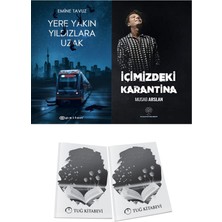 Içimizdeki Karantina ve Epsilon Yayınevi Yere Yakın Yıldızlara Uzak Emine Tavuz 2li Set + Hediyeli