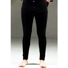 Bonbonetti Chocolate Baby&Kids Tutku Elit Erkek Siyah Termal Şardonlu Thermo Cool Içlik Tayt