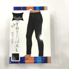 Bonbonetti Chocolate Baby&Kids Erkek Çocuk Siyah Termal Tayt