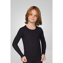 Bonbonetti Chocolate Baby&Kids Erkek Çocuk Siyah Termal Üst 847