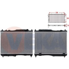 VEKA-16-1921B - Su Radyatoru Brazıng Ford Fıesta Vıı 1.4 Tdcı M-T Ac+/- 2012-