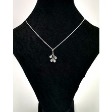 Gümüş Renk Zincirli Figürlü Karamaz Lüks Kolye