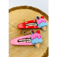 2 Li Figürlü Renkli Lüks Çıt Çıt Toka