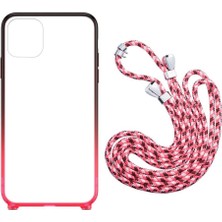 Element Crossbody, Iphone 11 Pro Max Cep Telefonu Kılıfı, Kırmızı