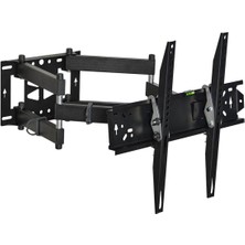 39-65'' Hareketli ve Kilitli Lcd/led Duvar Askı Aparatı Siyah