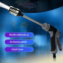 Yüksek Basınçlı Köpük Hazneli Sulama Tabancası Bahçe Sulama Araba Yıkama