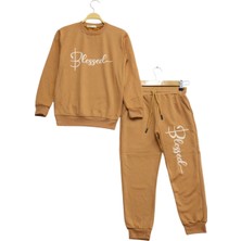 Baskılı 2 Ip Kız Eşofman Takım 13/16 Yaş