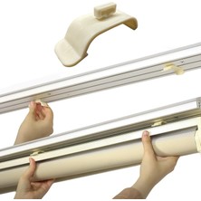 Stor Perde Kornişe Takma Aparatı Küçük Boy Kaliteli 10 Adet