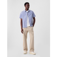 Gap Erkek Krem Modern '90S Loose Kaki Pantolon