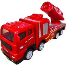 Kırmızı Turbo Jetli Itfaiye Aracı, Güçlü ve Hızlı Oyun Seti