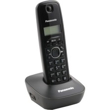 KX-TG1611 Siyah Dect Telefon, Şık ve Kullanışlı Iletişim Cihazı