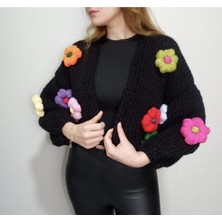 El Örgüsü Kadın Hırkası