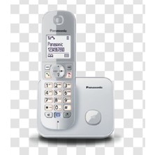 Beyaz Dect Telefon Kx-Tg 6811, Yüksek Kalite ve Şık Tasarım ile Kullanım Kolaylığı Sağlar