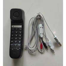 Siyah Test Telefonu, Kesmeli ve Kesmesiz Kablolu Model