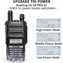 Uv-9r Pro V2 Type C Bataryalı, Güçlü ve Dayanıklı Iletişim Cihazı