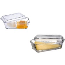 Bölmeli Kahvaltı Saklama Kabı, 2’li, Şık ve Pratik Kullanım