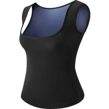 Bonbonetti Kadın Siyah Termal Sauna Atlet