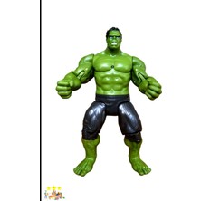 17 cm Renkli Hulk Hareketli Işıklı Eğitici Oyuncak