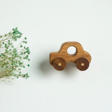 El Yapımı Doğal Ahşap Araba, Oyuncak ve Dekor Için Mükemmel Seçim