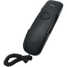 Şık Siyah Duvar Telefonu, Pratik Kullanım ve Estetik Tasarım