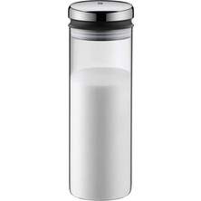 Turuncu Cam Kavanoz 1,5l, Şık ve Dayanıklı Saklama Kabı