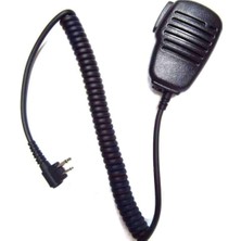 Dijital El Telsizi Için Yaka Mikrofonu, Su Geçirmez, Dual Band, Kaliteli Ses