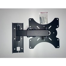 Hareketli Duvar Askı Aparatı, 19-32 Inç Uyumlu, Gri Renkli, Dayanıklı ve Şık Tasarım