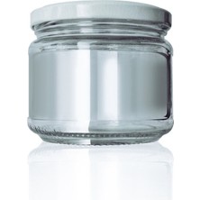 30 Adet 300 cc Cam Kavanoz, Kapaklı, Şeffaf, Sağlam, Kullanışlı, Pratik, Dayanıklı, Estetik