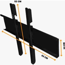 55 Inç 4K Ultra Hd Tv Askı Aparatı, Şık ve Kullanışlı Tasarım