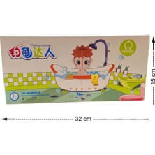 Eğitici Ahşap Balık Tutma Oyunu, Manyetikli Oltalı, Çocuklar Için Eğlenceli Set