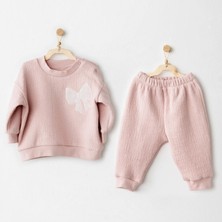 Andywawa AC26200 Casual 2'li Takım Pink