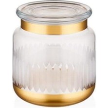 Turuncu Sunflower Kavanoz 10X10 Cm, Şık ve Kullanışlı Ev Dekoru Aksesuarı