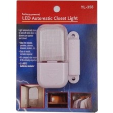 Taşınabilir Pilli Manyetik LED Işık Beyaz Renk