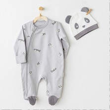 Andywawa AC26023 Keep Smiling Tulum Takım Grey