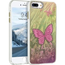 iPhone 7 Plus Kılıf Blade Aynalı Desenli Kapak - Desen 5