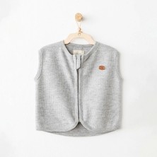Andywawa AC26211 Casual Yelek Grey