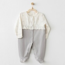 Andywawa AC26255 Baby Bow Bliss Tulum Ecru Grey