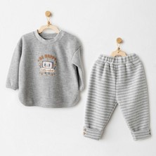 Andywawa AC26212 Casual 2'li Takım Grey