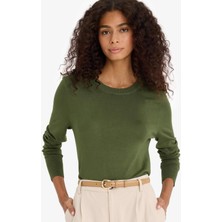 DeFacto Regular Fit Bisiklet Yaka Triko Kazak E7889AX25WN