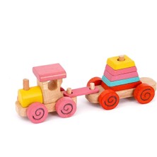 Renkli Tren Seti, Eğlenceli ve Öğretici Çocuk Oyunu, Eğlenceli Tasarım