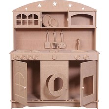 Ahşap Çocuk Mutfak Oyuncak Seti, Eğlenceli ve Güvenli Oyun Malzemesi