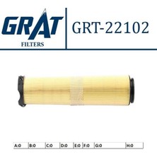 GRAT-22102 - Hava Fıltresı (Mercedes OM646  W211  E200-E220 Cdı)