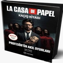 La Case De Papel Kaçış Kitabı - Profesör'ün Akıl Oyunları (Ciltli) (Maske Hediyeli)