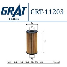 GRAT-11203 - Yag Fıltresı Laguna Iıı Latıtude Megane Iıı Megane Iv Trafıc Iı Trafıc Iıı Master Iı Master Iıı Talısman Qashqaı J10 Qashqaı J11 X-Traıl T32 2.0 M9R 2.3 M9T 1.6 R9M